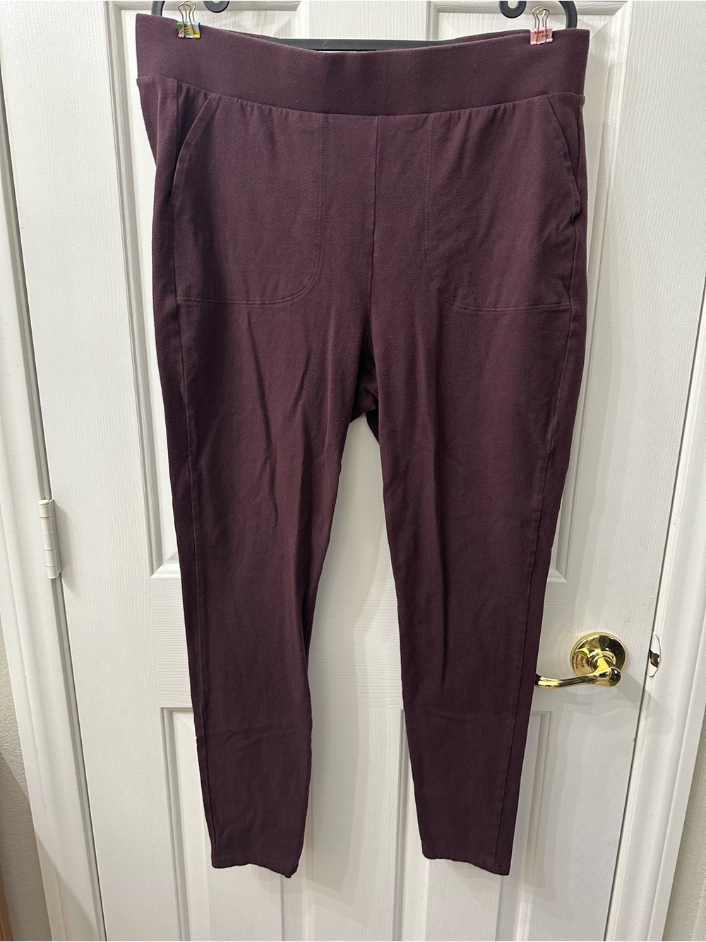Torrid Leggings Pockets Brown Elastic Waist 2X